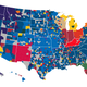 Image for article titled Facebook Data Give Us The Best Fandom Map of the NCAA Tournament